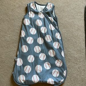Copper Pearl Slugger (Baseball) sleep sack 6-12months